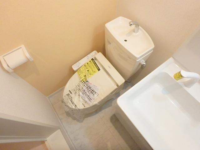 ポールフラッグ木場のトイレ|ゆったりとした空間のトイレです