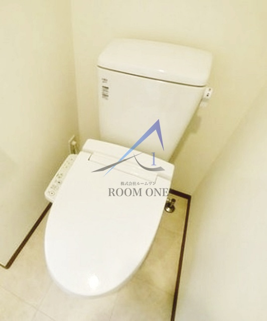 ライジングプレイス武蔵新城のトイレ|トイレです。
