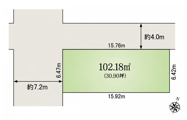【土地図】 | 南麻布＿建築条件宅地