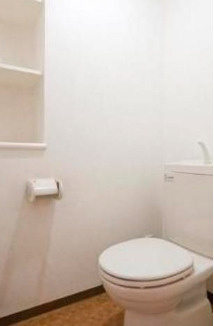 メゾン・シャルムのトイレ|ゆったりとした空間のトイレです