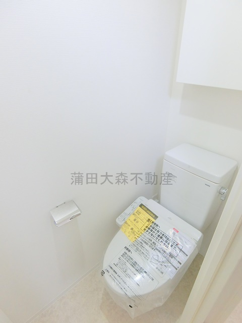 COCOCUBE武蔵新田のトイレ|温水洗浄便座付きのトイレ