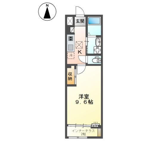 ディアコート中畝の間取り