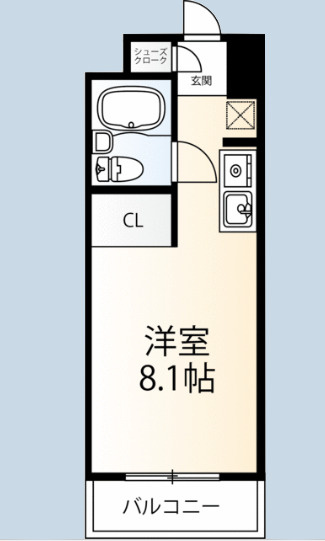 ジャスティスビルの間取り