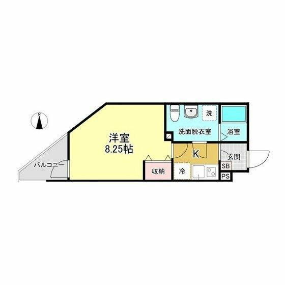 Ｓｅｍｐｌｉｃｅときわ台の間取り
