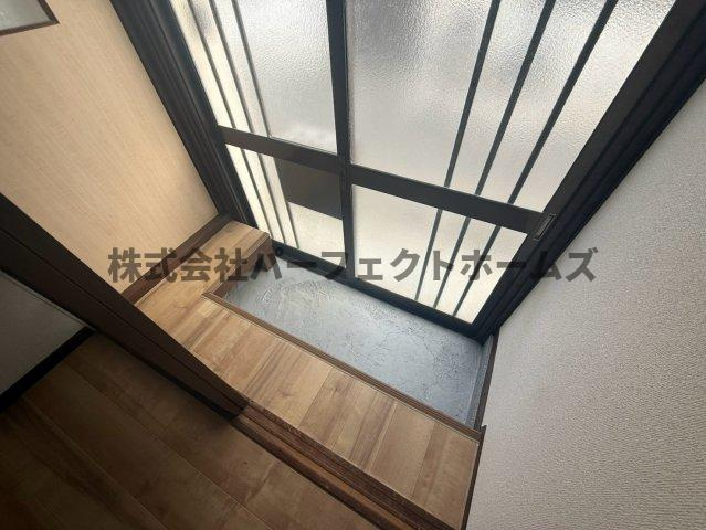 青野ハウスの玄関|落ち着いた玄関です