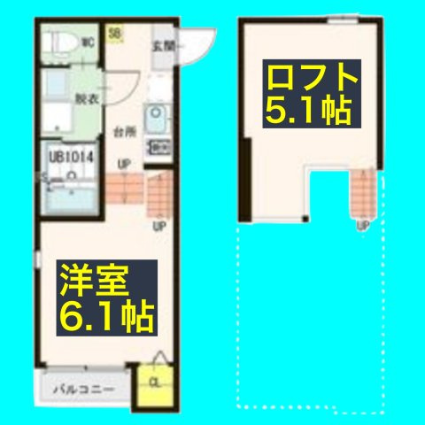 ルピナス今池の間取り