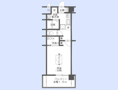 ルネス　エスポワールの間取り
