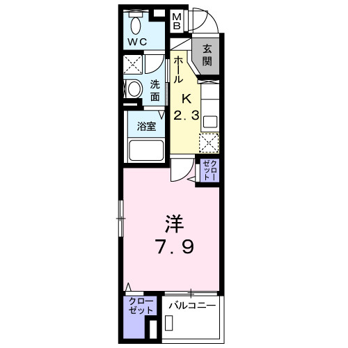 ミライアの間取り