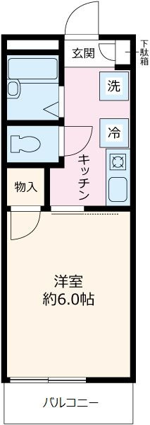 メゾンエーデルワイスの間取り
