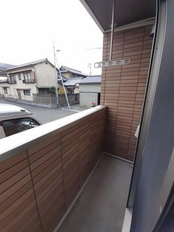 サンリットさくらのバルコニー