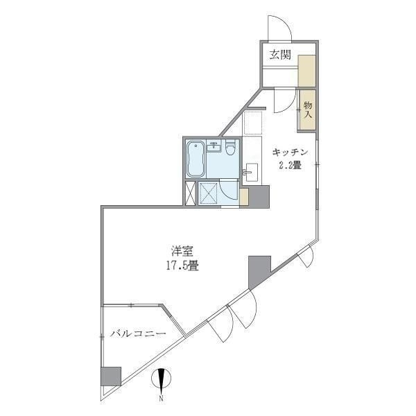 グランメール落合の間取り
