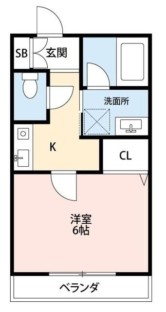 ブレーメンＴＡＭＡⅢの間取り