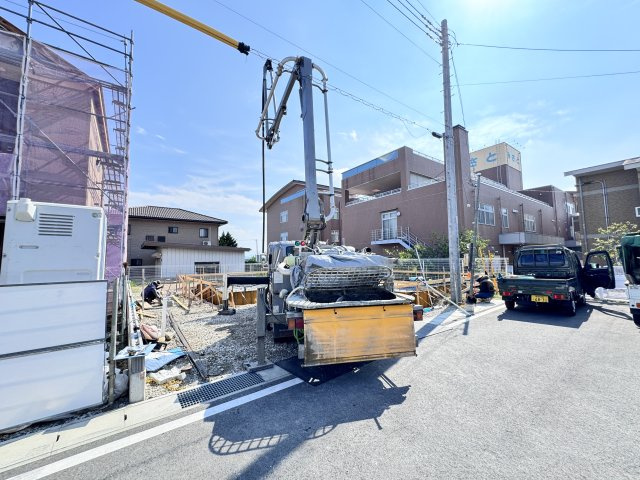 新築　高崎市箕郷町上芝第４　Livele Garden.S　１号棟の外観|現地写真　2026年11月完成予定！類似物件のご内覧等、お気軽にお問合せください♪　							
　							
