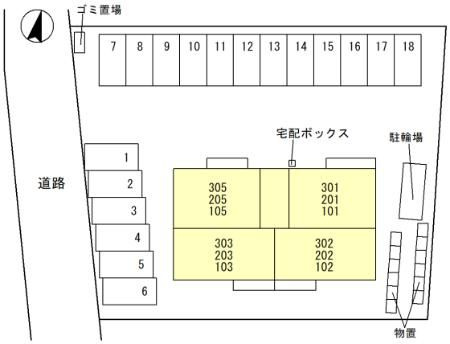 aRietta(アリエッタ)の区画図