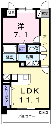 ヴィダ・アルボレスの間取り