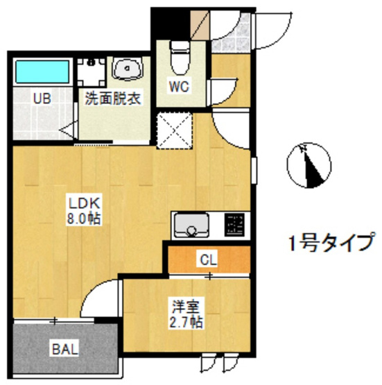 【間取り】 | R-SMARTグランツェーレ唐人町
