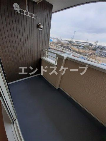 ステラル－チェＢのバルコニー|高崎、前橋のお部屋探しはエンドスケープまで！お客様の理想お聞かせ下さい♪