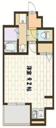 ラナップスクエア難波南の間取り