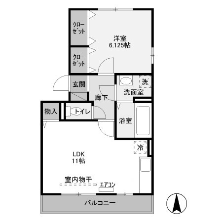 【間取り】 | グリーンハイム　Ⅱ