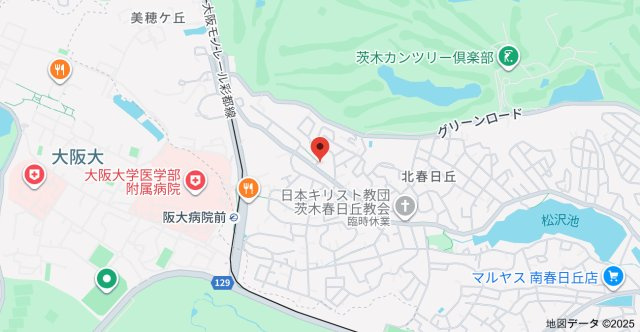 春日丘ヒルズの地図