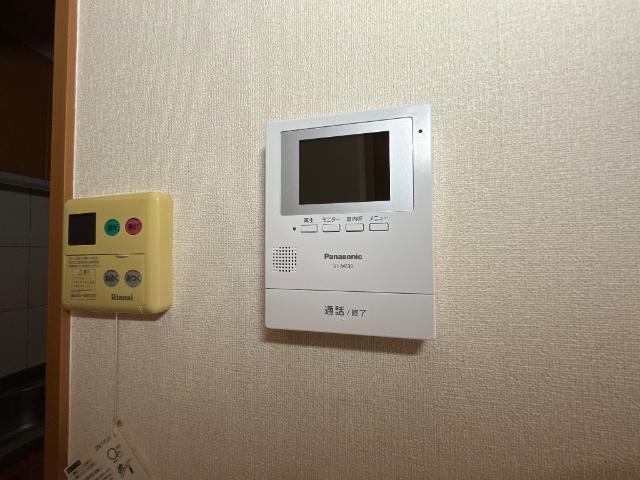 一博館の内装|カメラ付インターホン