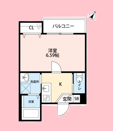 フレスコ北戸田の間取り