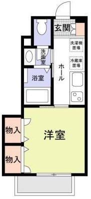 フォレストオルモの間取り|間取りです。