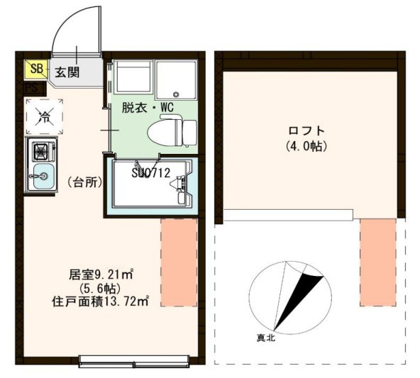 クレスト金町の間取り