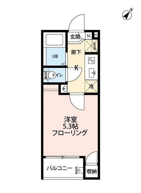 グランクオール潮見の間取り
