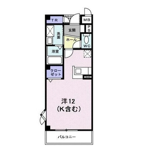 葛飾区お花茶屋３丁目のアパートの間取り