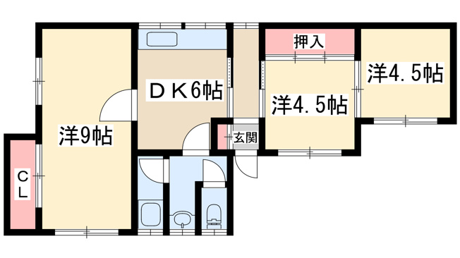 【間取り】 | Kハイツ