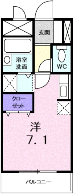 パークメゾン北の台の間取り