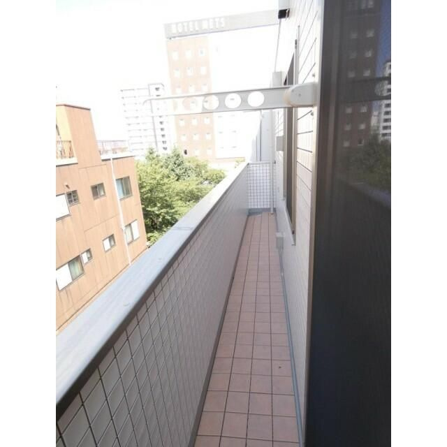 ブルーミア駒込のバルコニー