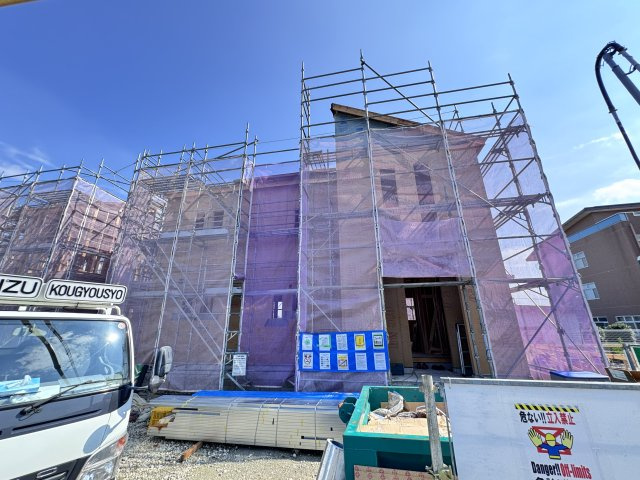 新築　高崎市箕郷町上芝第４　Livele Garden.S　2号棟の外観|現地写真　2026年11月完成予定！類似物件のご内覧等、お気軽にお問合せください♪　							
　							
