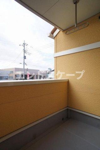 ベレーザＡのバルコニー|高崎、前橋のお部屋探しはエンドスケープまで！お客様の理想お聞かせ下さい♪