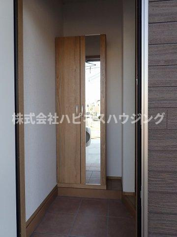 ボヌールメゾンAの玄関