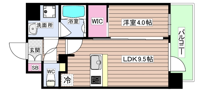 【間取り】 | S-RESIDENCE江坂focal