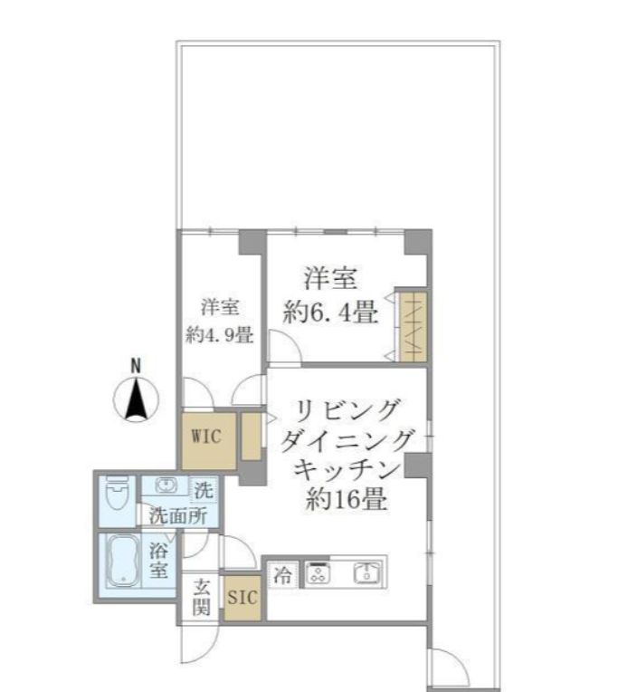 ロイヤルプラザ滝野川の間取り