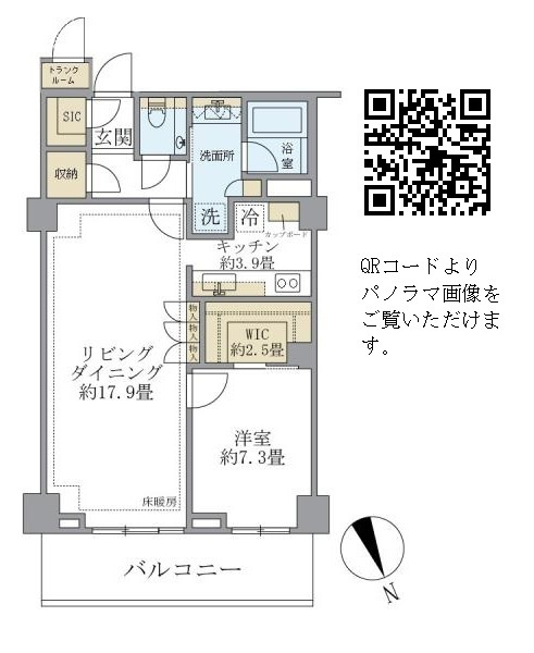 ＴＯＦＲＯＭ　ＹＡＥＳＵ　Ｒｅｓｉｄｅｎｃｅの間取り