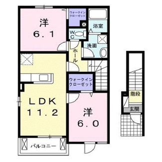 【間取り】 | グランディールＡ