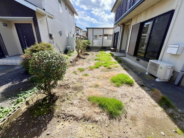 下妻市下妻丙-4 リフォーム物件　の庭|〇庭〇
陽当たりの良いお庭でBBQなど楽しむことができます（＾＾）
2026年9月撮影