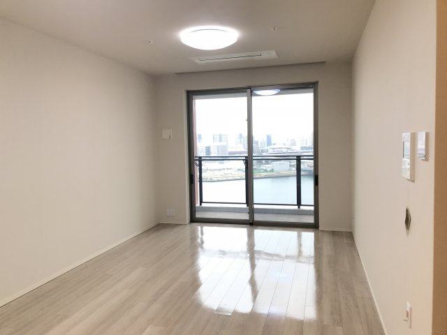 中央区晴海２丁目の賃貸マンションの居間・リビング