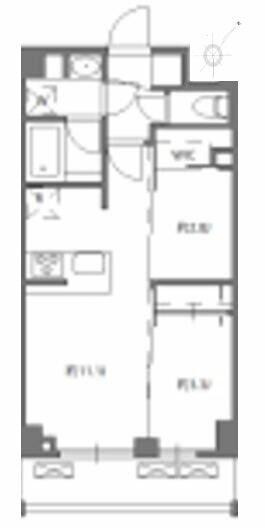 【間取り】 | ジニア西馬込アジールコート