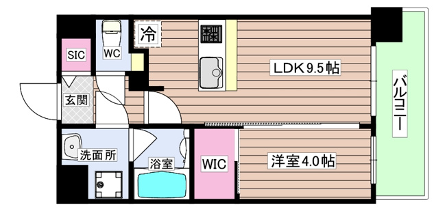 【間取り】 | S-RESIDENCE江坂focal
