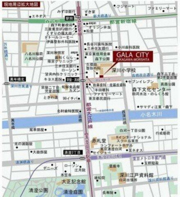 【地図】 | ガーラ・シティ深川森下