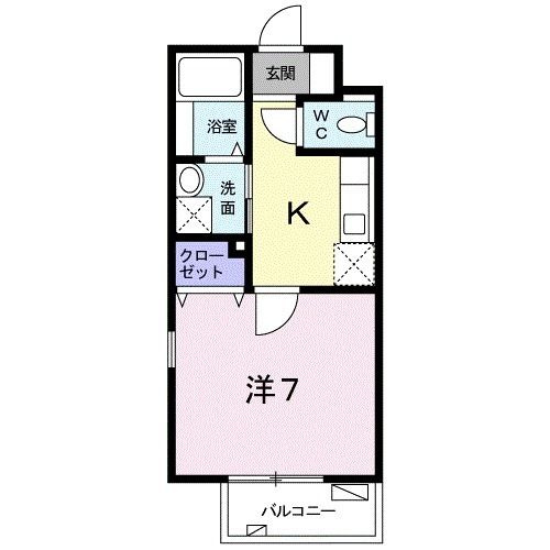 コリーダ．Ｓの間取り|間取りです。