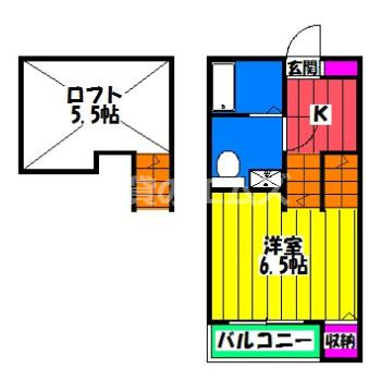 【間取り】 | Ｂｅｌｌａ　Ｃａｓａ　竹下 | Ｂｅｌｌａ　Ｃａｓａ　竹下の間取り