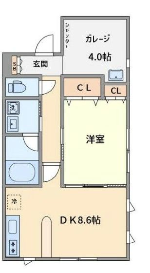 エアリエ西葛西の間取り|間取りです。