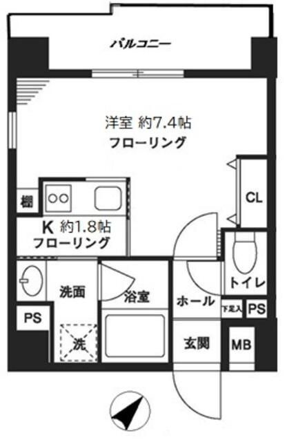 レジデンスみそのの間取り
