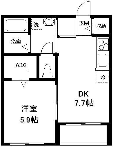 ヒログランデの間取り|間取りです。